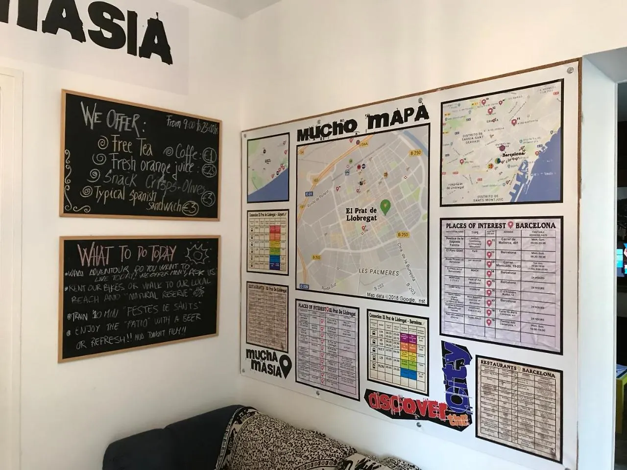 Mucha Masia Hostel Rural Urba El Prat de Llobregat Spagna